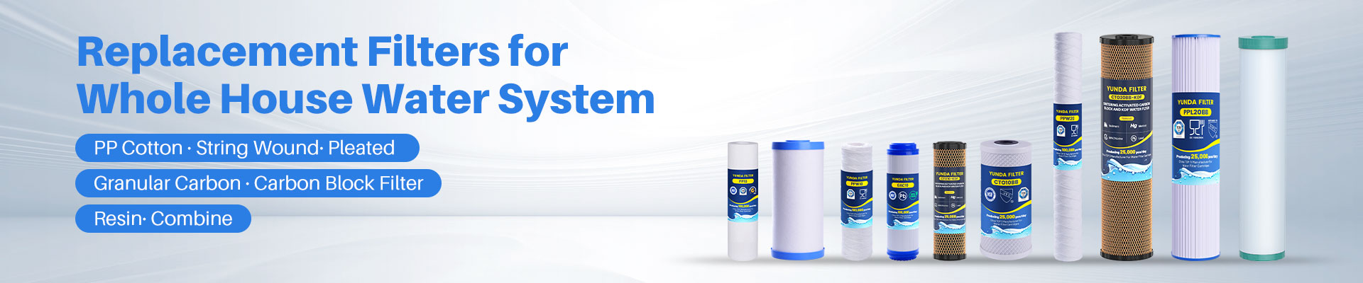 Whole House Water Filter Cartridges