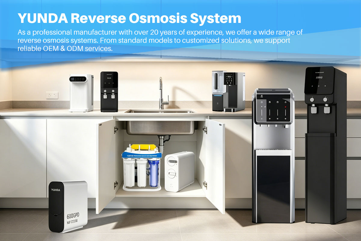 6 Stages Reverse Osmosis System with Pump | YUNDA H&H Tech