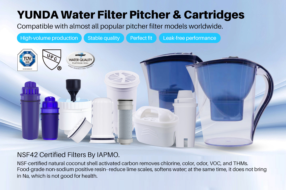YUNDA JFC016A/JFC016B Fits for All LifeStraw Water Filter Pitchers and Dispensers
