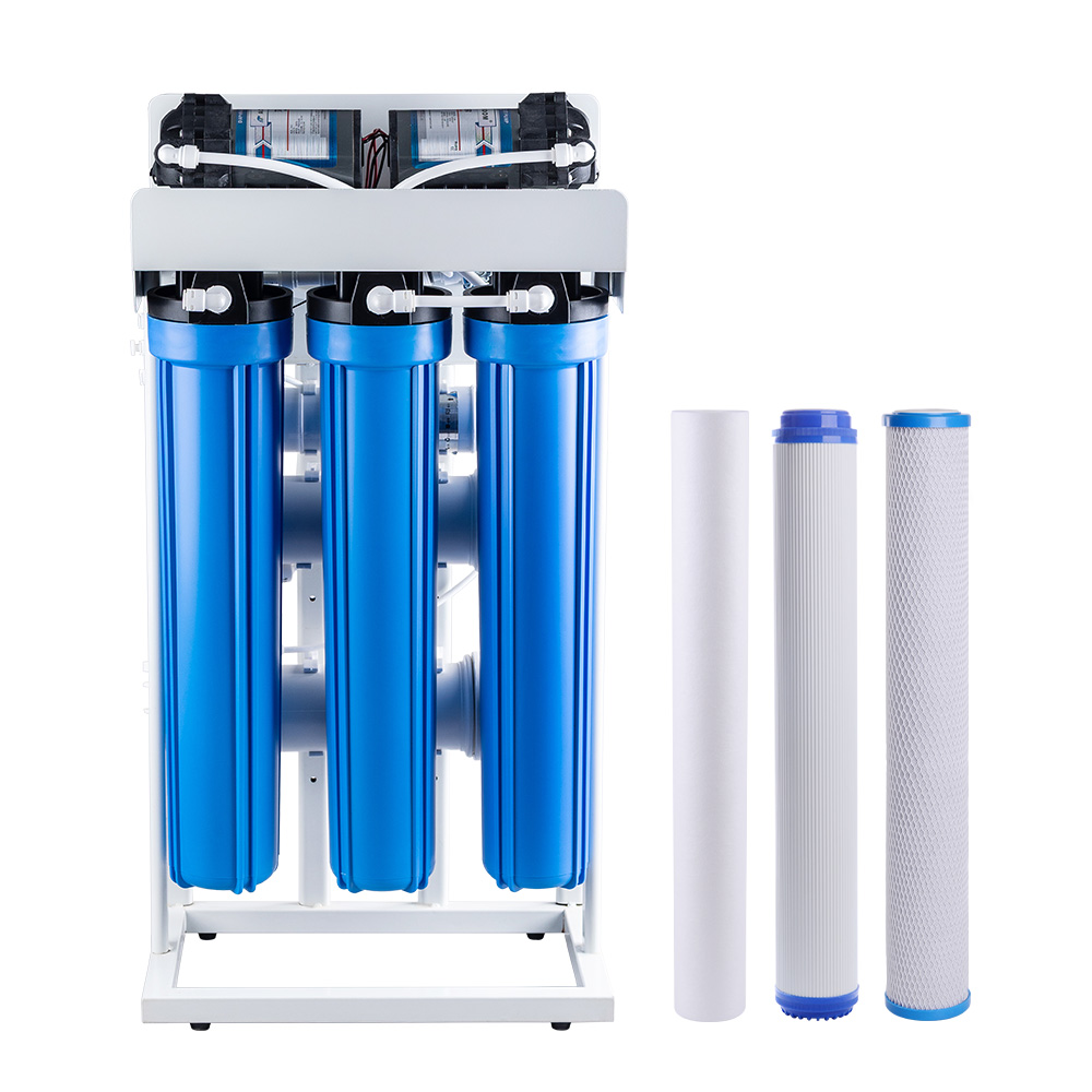 YUNDA 2CRO5 Commercial RO Water Filter System, Dual-Pump, Dual-Membrane Design